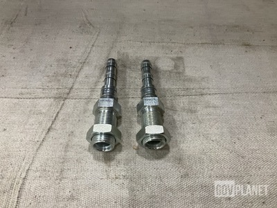 (123) Kampi Components FJ3513-0808S Hose to Boss Straight Adapters