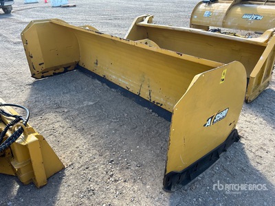HLA SP350010 10 ft Snow Pusher - Fits Skid Steer Loader