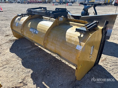 120 in Skid Steer Snow Pusher