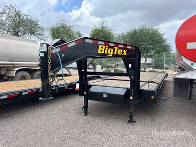 2023 Big Tex 16GN-35BK+5 40 ft T/A Gooseneck Remorque pour équipement