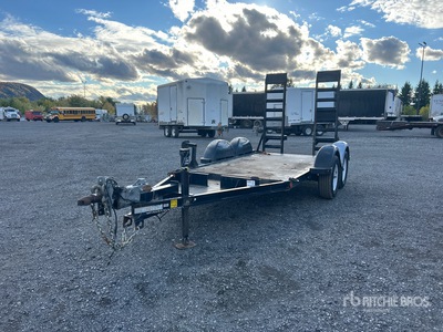 2019 Miska 10 ft T/A Equipment Trailer