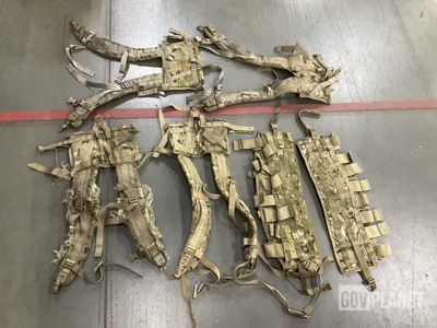 (7) Frame Shoulder Straps, (8) Enhanced Frame Shoulder Straps & Assorted Items