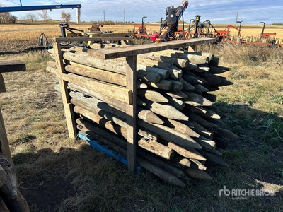 Quantity of Wood Fence Posts Varios, tienda, almacen, consumidor