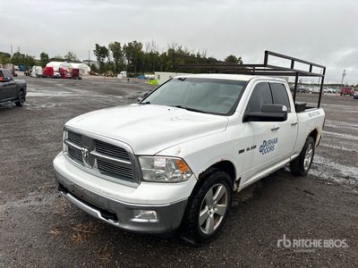 2010 Dodge Ram 1500 4x4 Extended Cab Pickup (Inoperable)