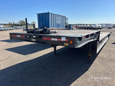 2005 Trail King TK70HT 48 ft T/A Hydraulic Tail Trailer