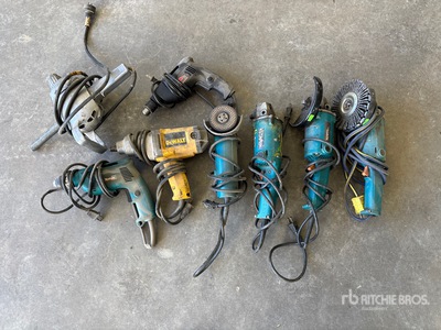 Quantity of (8) Power Tools