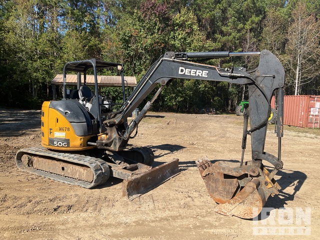 EXCAVADORA 2019 JOHN DEERE 50G