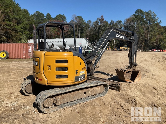 EXCAVADORA 2019 JOHN DEERE 50G