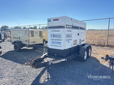2014 Multiquip DH-0750J 56 kW Mobile Generator Set