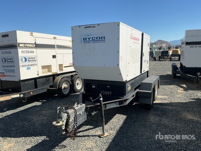 Magnum MMG75D 62 kW Mobile Generator Set