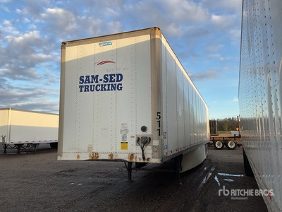 2010 Stoughton 53 ft T/A Van Trailer