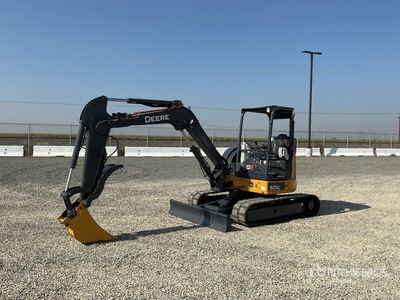 2014 John Deere 50G Mini Excavadora