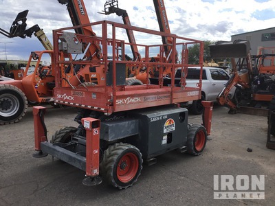 2019 Skyjack SJ6826RT Diesel 4x4 Scissor Lift