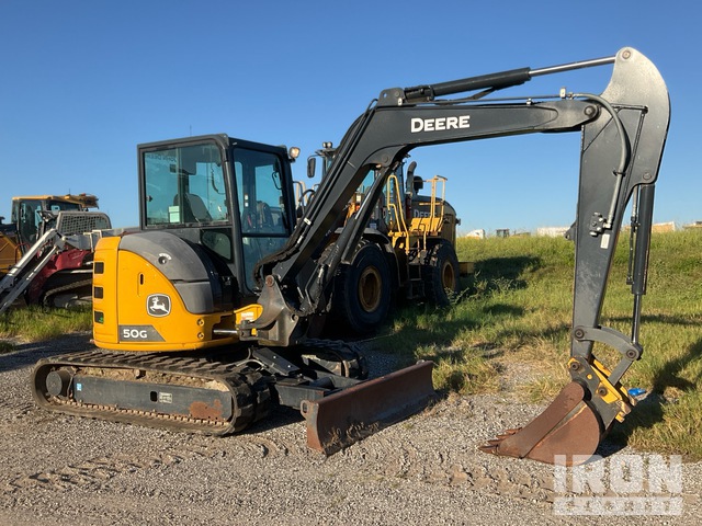 EXCAVADORA 2021 JOHN DEERE 50G