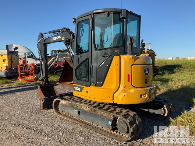 EXCAVADORA 2021 JOHN DEERE 50G