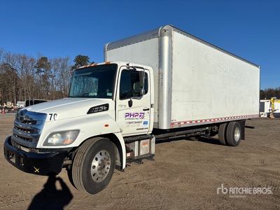 2018 Hino 268 4x2 Van Truck