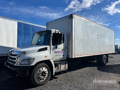 2018 Hino 268 4x2 Van Truck (Inoperable)