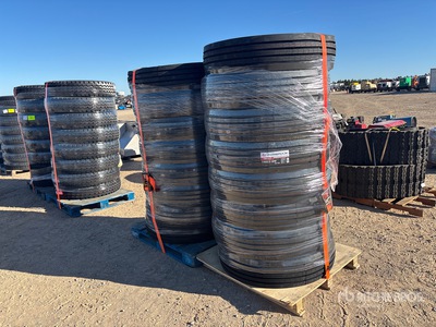 Quantity of (16) 11R22.5 18 Ply Tires (Unused)