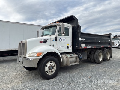 2015 Peterbilt 348 6x4 T/A Dump Truck
