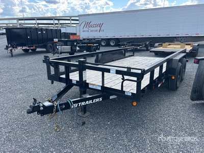2025 PJ Trailers P8162 16 ft T/A مقطورة متعددة الأغراض
