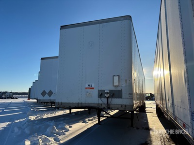 2008 Wabash 53 ft x 102 in T/A Van Trailer