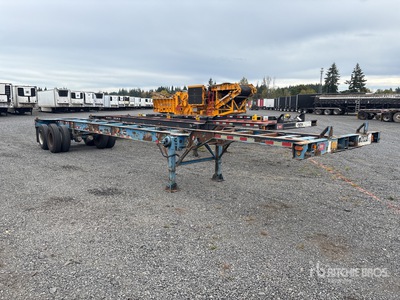 1987 Strick 40 ft T/A Container Trailer