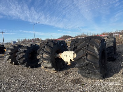Quantity of (4) Truck Axle