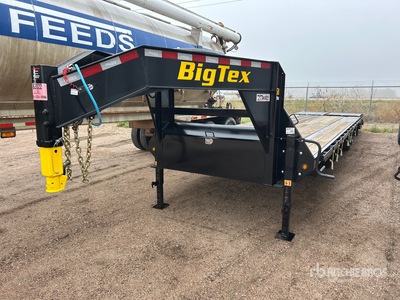 2025 Big Tex 14GN-33D5A-MRBK 33 ft T/A Gooseneck Remorque pour équipement