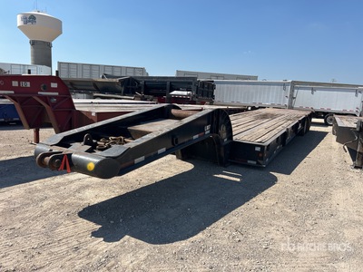 2006 Kaylyn Siebert 34 ft Tri/A Flatbed Oilfield Trailer