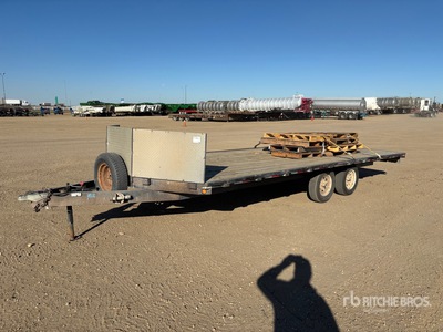 2007 Rt 20 ft T/A Flatbed Trailer