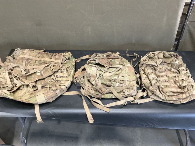 (20) Rucksacks, (13) Field Packs, (11) Assault Packs & Assorted Items