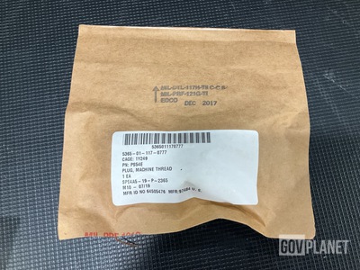 (5) Eaton PS54E Machine Thread Plugs