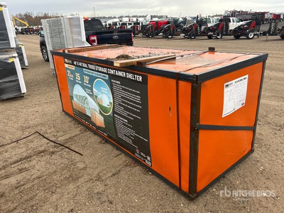 TMG DT4041CF 40 ft x 40 ft Dual Truss Container Schronienie na Kontenerach