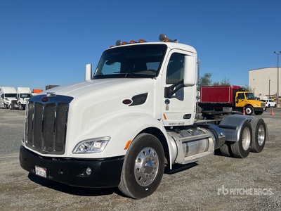 2015 Peterbilt 579 6x4 T/A Day Cab Truck Tractor