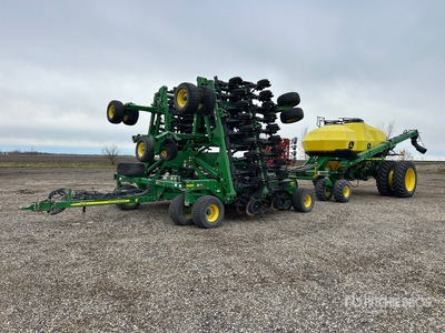 2012 John Deere 1890 50 ft Disc Perceuse à air comprimé