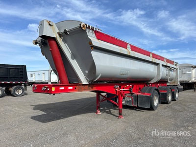 2011 Midland MG35SL3000 34 ft T/A End Dump Trailer