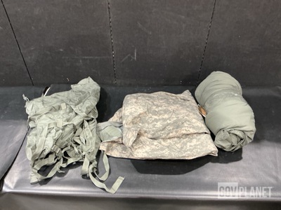 (6) Modular Sleep Systems, (13) Sleeping Bags & Assorted Items