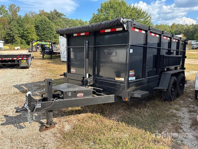 2024 Covered Wagon D-7X14X4X14-T 14 ft T/A T/A Lichte Kiepaanhanger