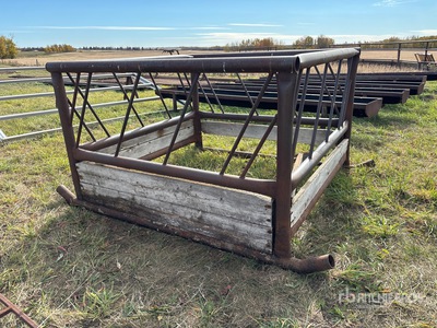 7 ft x 7 ft Bale Livestock Feeder