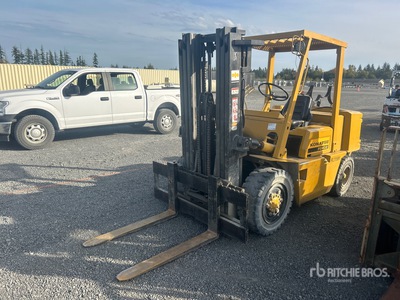 1991 Komatsu FG40Z Cushion Tire Forklift