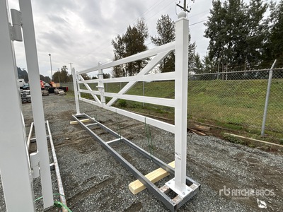 2025 EG EarthyGrounds Gate B 19 ft x 7 ft 2 in Bi-Parting Cancello (Unused)