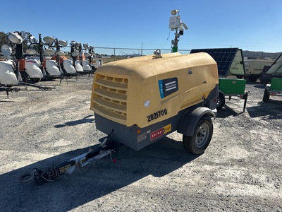 2021 Atlas Copco XAS188 185 cfm Mobile Air Compressor