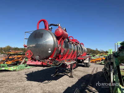 1994 Presvac 5500 gal T/A Sewer Cleaner Trailer