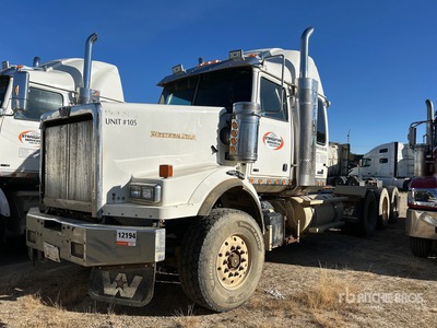 2012 Western Star 4900SA 8x6 Sleeper Truck Tractor (Inoperable)