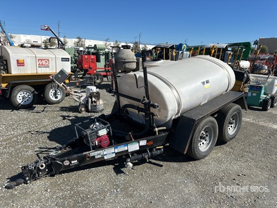 2022 Wylie 500 gal T/A Water Tank Trailer