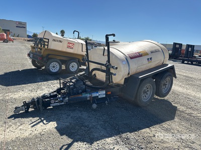 2022 Wylie 500 gal T/A Water Tank Trailer