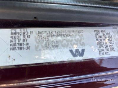 2013 Western Star 4900FA 6x4 T/A Sleeper Truck Tractor