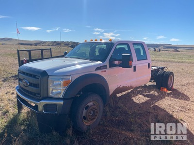 2014 Ford F-450 XL 4x4 Crew Cab Cab & Chassis (Inoperable)