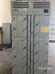 Quantity Of (2) Slimline Reach In Two Solid Doors Refrigerator
