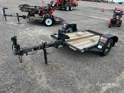 2018 Barreto E4X6TBT 6 ft S/A Equipment Trailer